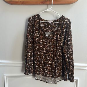 Women’s Knox Rose🎯V-Neck Floral Blouse🍂